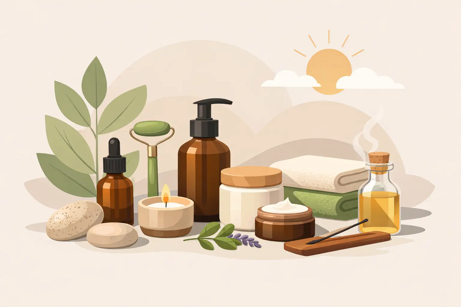 Natürliche Wellness Produkte für Ihre Routine