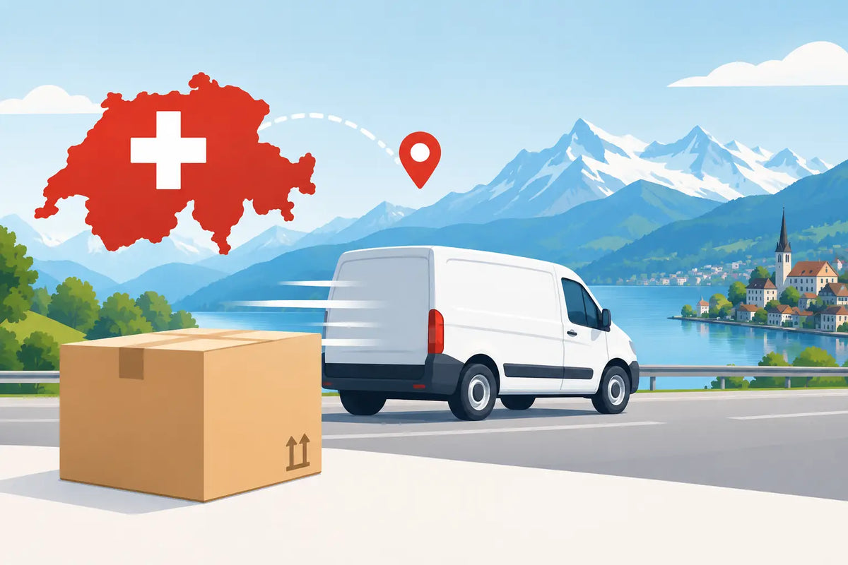 Versand Schweiz mit Lieferung in 1-2 Werktagen