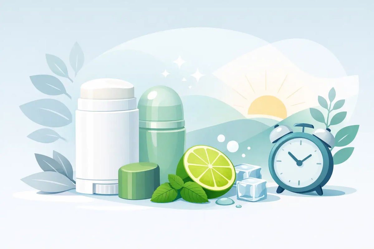 Deodorant ohne Aluminium für frische Routinen