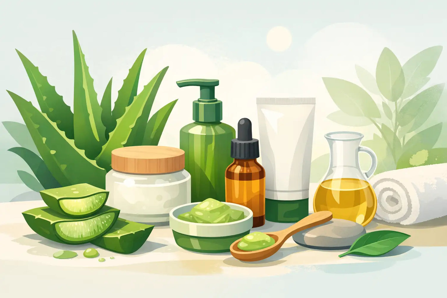 Natürliche Pflege mit Aloe Vera im Alltag