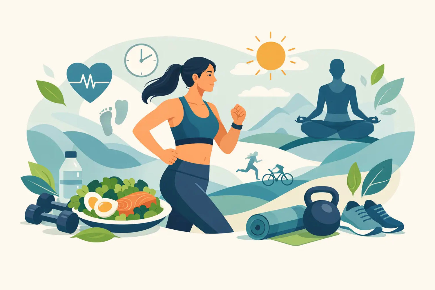 Forever fit ohne komplizierte Diäten