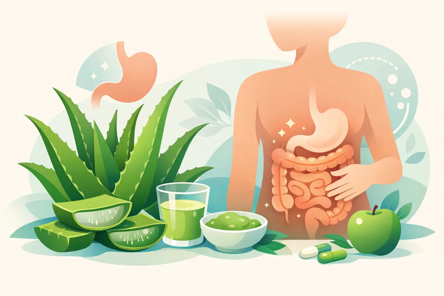 Aloe vera für Darmbalance im Alltag nutzen