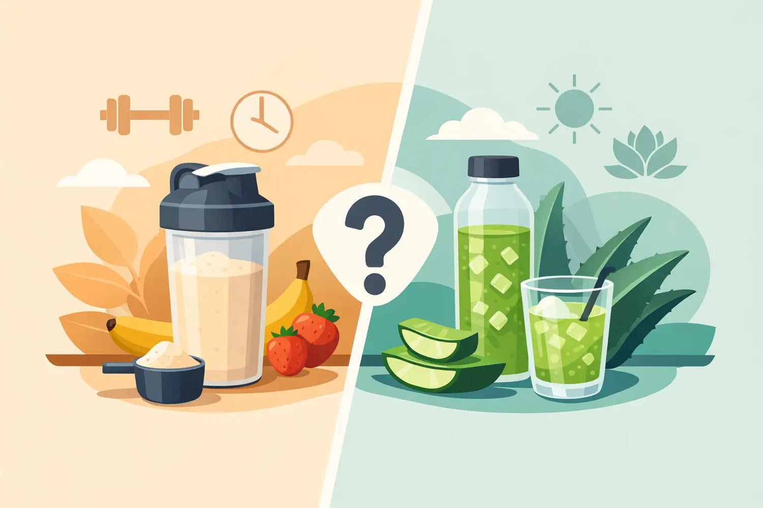 Shake oder Aloe Drink: Was passt zu Ihrem Alltag?