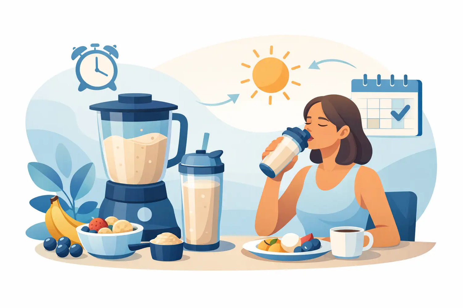Shakes als Frühstück nutzen - so gelingt die Routine