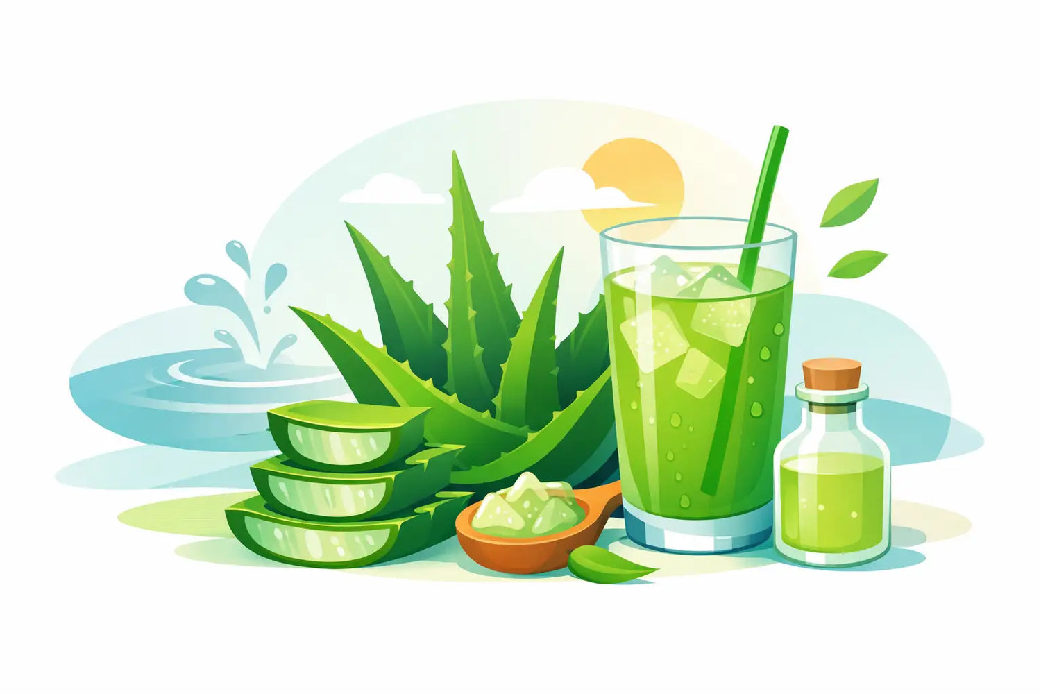 Aloe Vera trinken richtig starten