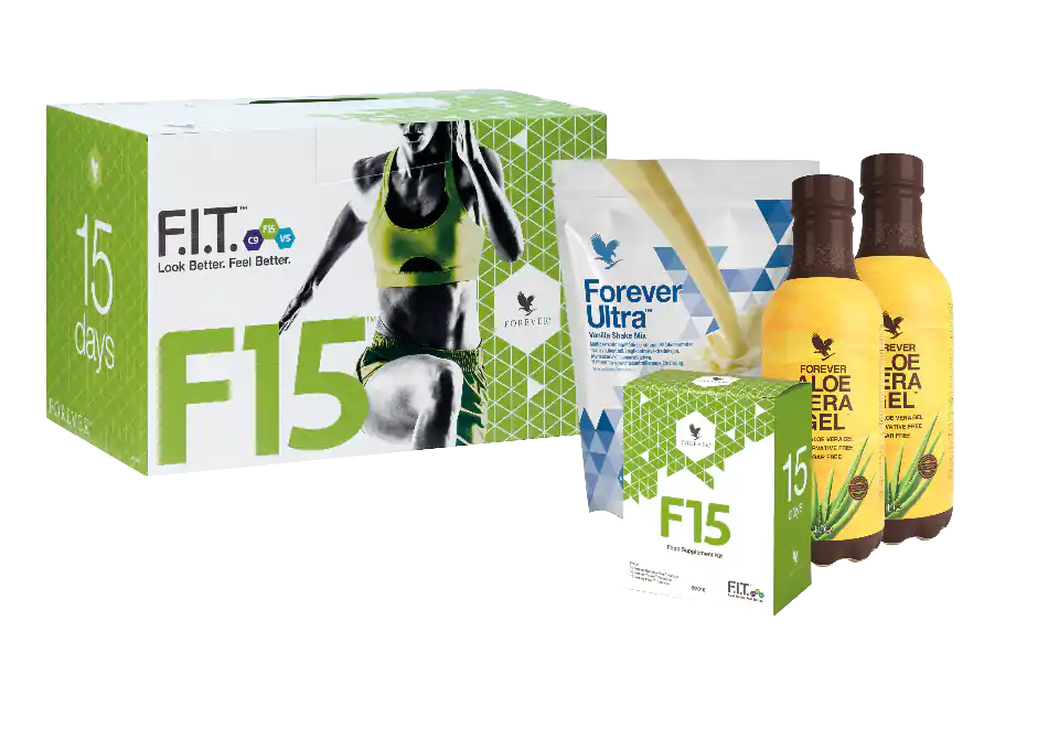 F15™ – 15-Tage-Ernährungs- und Fitnessprogramm mit Vanille Shake