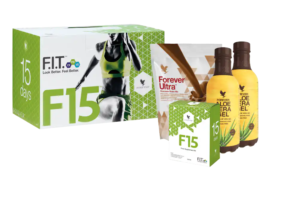 F15™ – 15-Tage-Ernährungs- und Fitnessprogramm zur Gewichtsreduktion