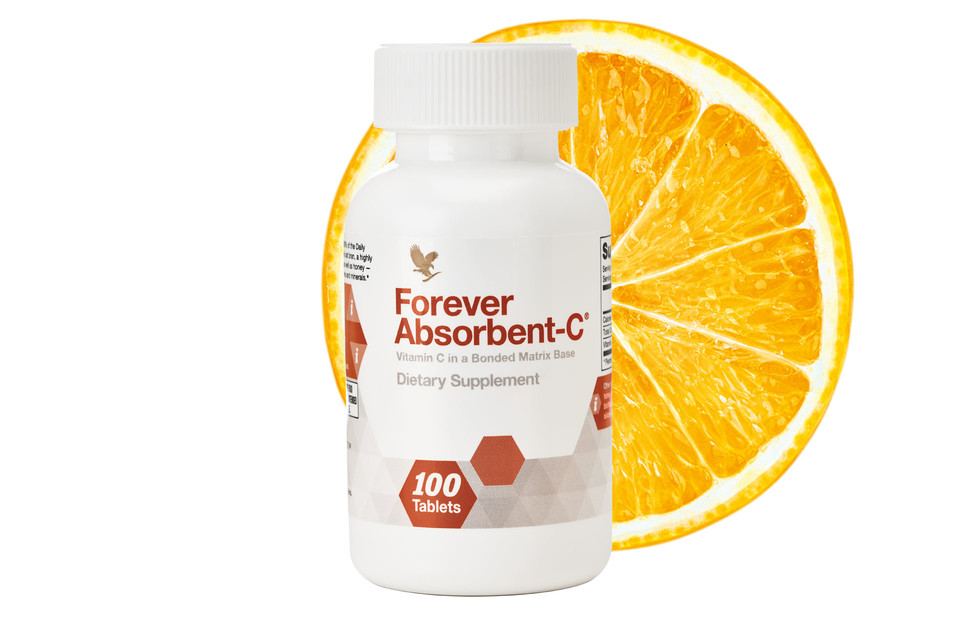 Forever Absorbent-C – Nahrungsergänzungsmittel mit Vitamin C und Zitrusflavonoiden