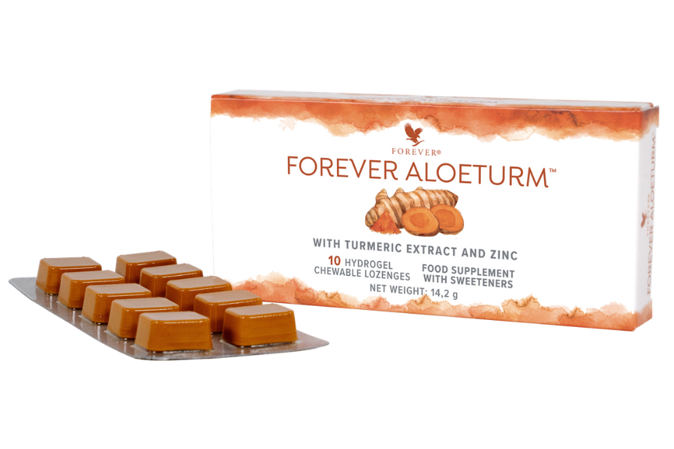 Forever AloeTurm – Hydrogel-Pastille mit frischer Minznote	