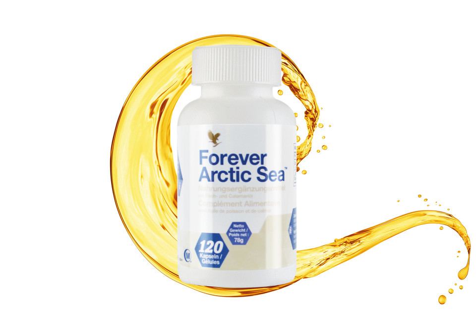 Forever Arctic Sea – Einfache Einnahme, 2 Kapseln pro Tag fuer optimale Omega-3-Versorgung	