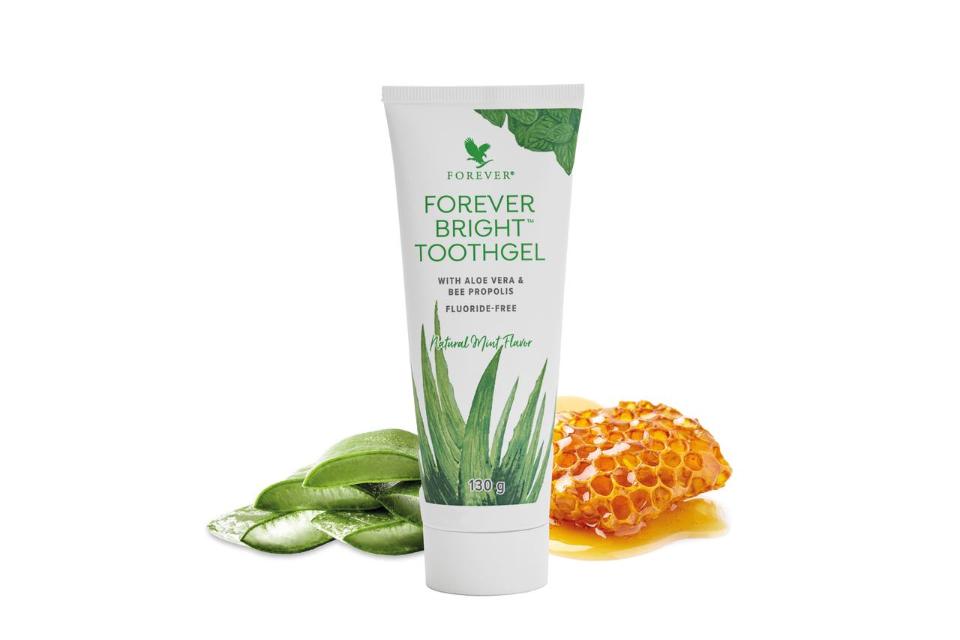 Forever Bright Zahnpasta – Zahnpflege mit Aloe Vera und Propolis fuer sanfte Reinigung	