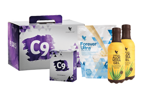 Forever C9 Touch Nature Gel und Vanille  – 9-Tage-Programm zur Reinigung