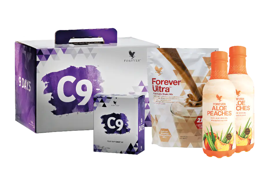 Forever C9™ Touch Chocolate / Forever Aloe Peaches™ Produktbild von Forever – erhältlich bei Aloe Fit Schweiz