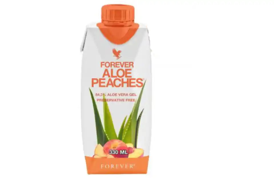330ml Forever Aloe Peaches™ – Einzelflasche