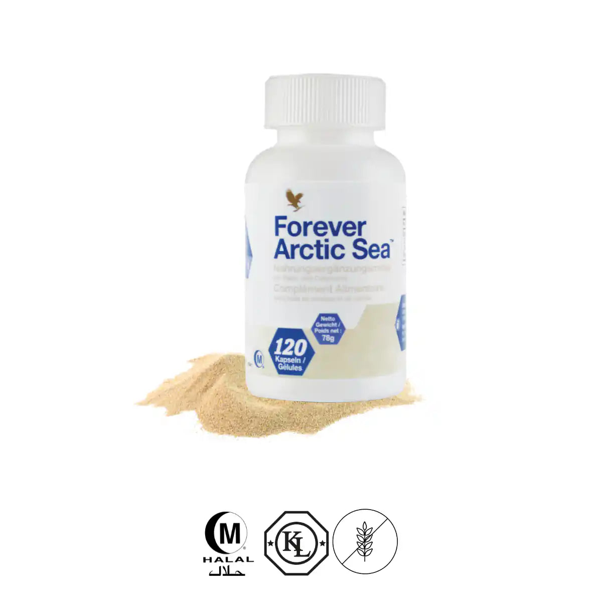 Forever Arctic Sea® – Omega-3-Kapseln mit Fisch- und Calamariöl