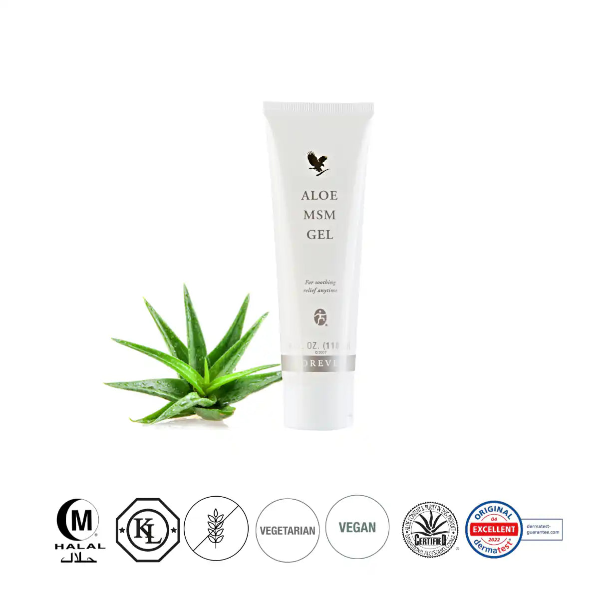 Forever Aloe MSM Gel 118ml – Pflegegel mit Aloe Vera und MSM