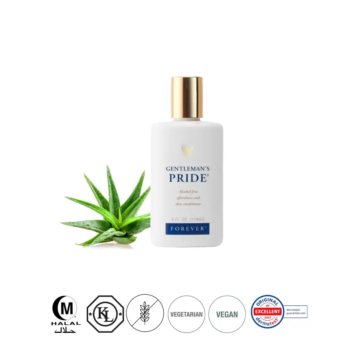 Forever Gentleman's Pride 118ml – Aftershave mit Aloe Vera