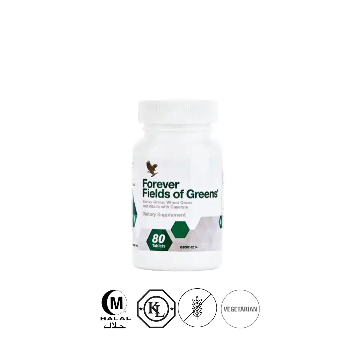 Forever Fields of Greens Presslinge mit Gerstengras und Alfalfa - Forever Living
